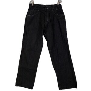 mecca apparel Jeans 34x34 Black ‎  Embroidered Back Pocket